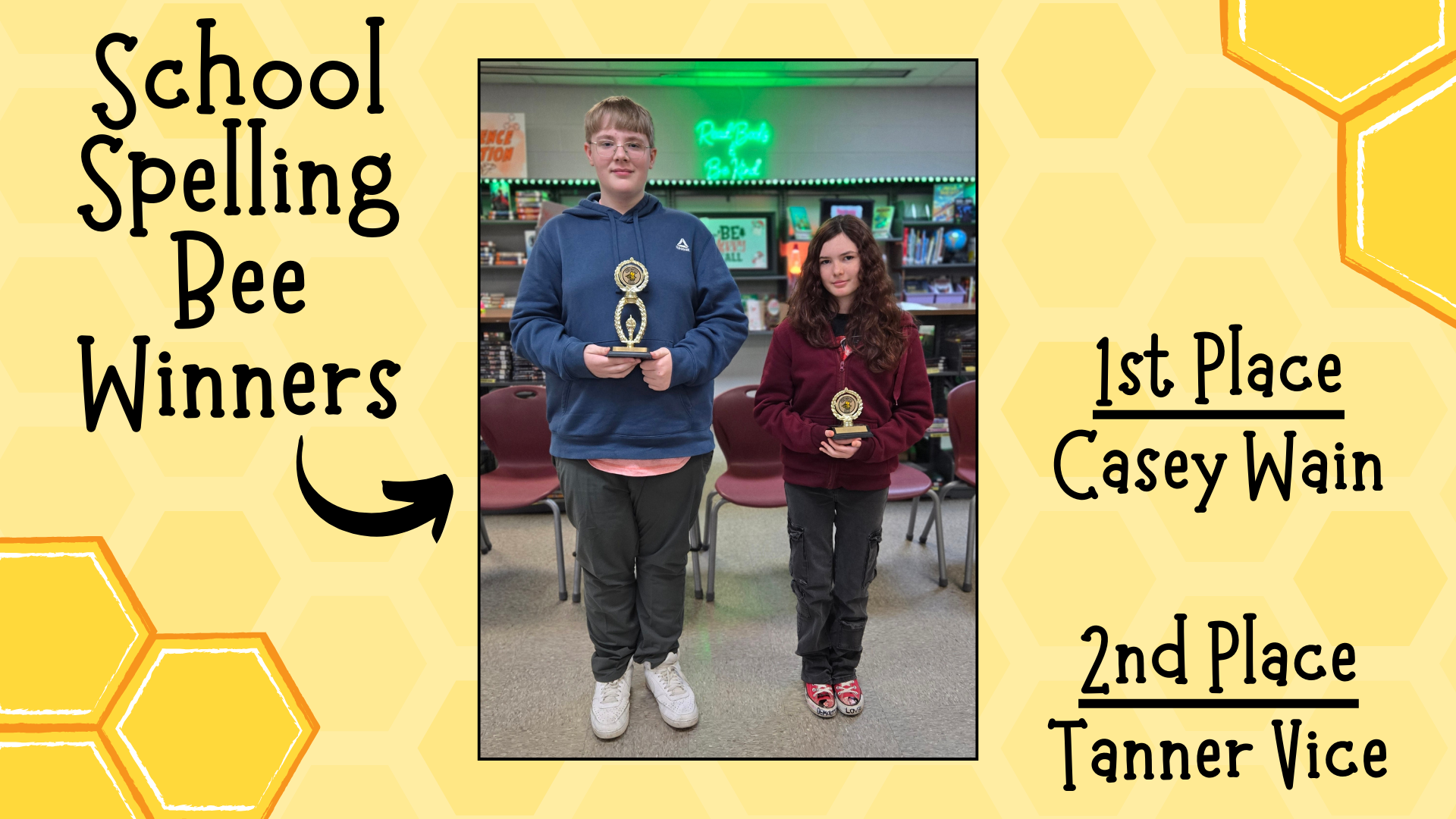 School Spelling Bee Winners